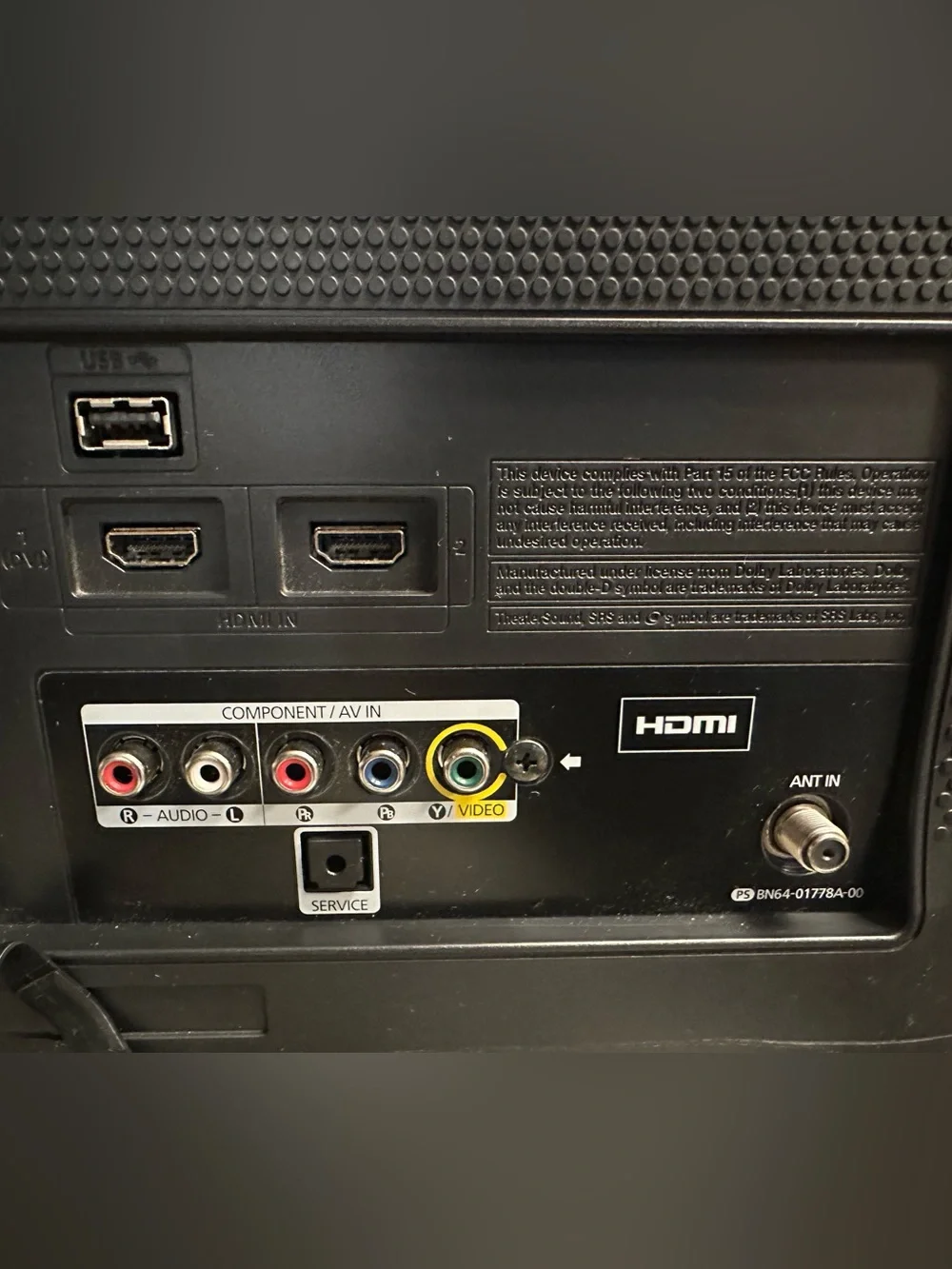 Samsung UN19D4003BD 19